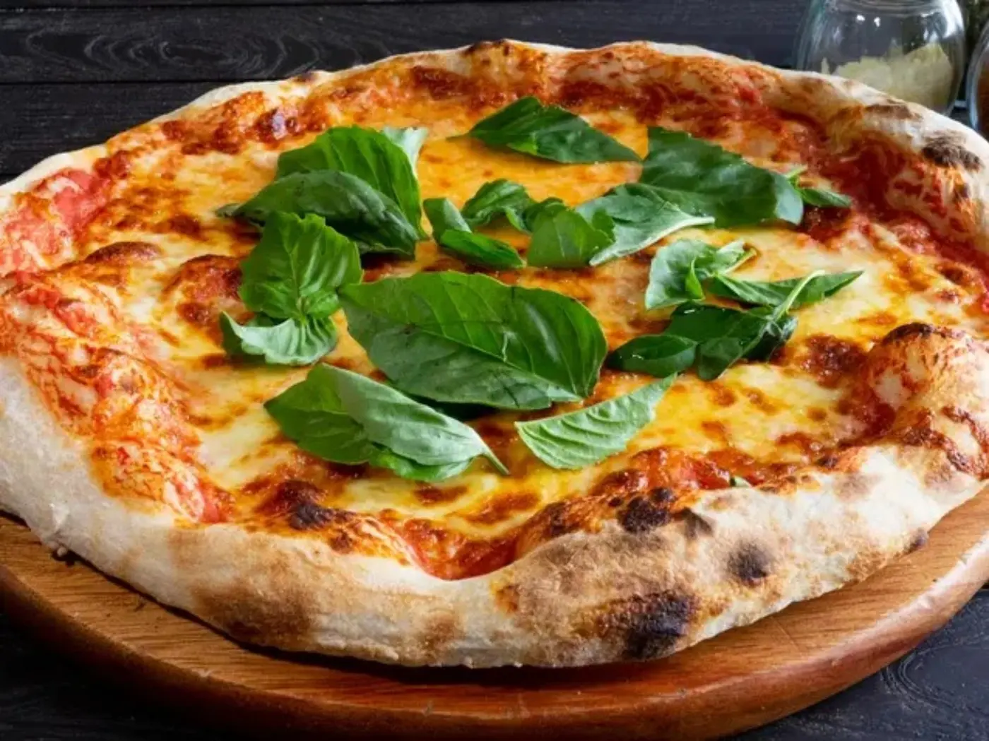 Pizza artesanal Margarita